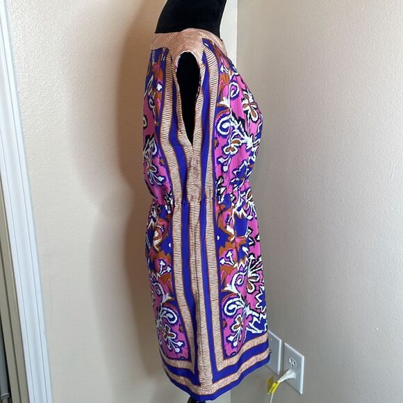 Loft floral satin mini dress - Picture 4 of 8